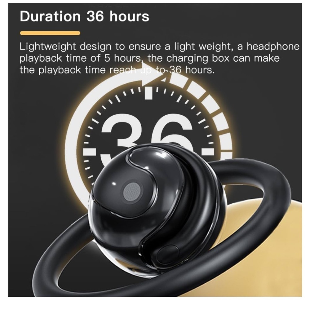 Ows Hanging Earphones 5.4 Bluetooth , Air Conduction Wireless Bluetooth Earphone - Picture 5 of 8